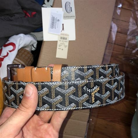 how much is a goyard belt|goyard belt luxury.